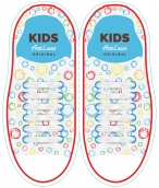 Дитячі Силіконові АнтиШнурки для кросівок і кедів, 12шт. (Довжина: 38мм)