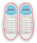 Дитячі Силіконові АнтиШнурки для кросівок і кедів, 12шт. (Довжина: 38мм)